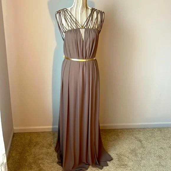 Bcbg maxi dress with slit